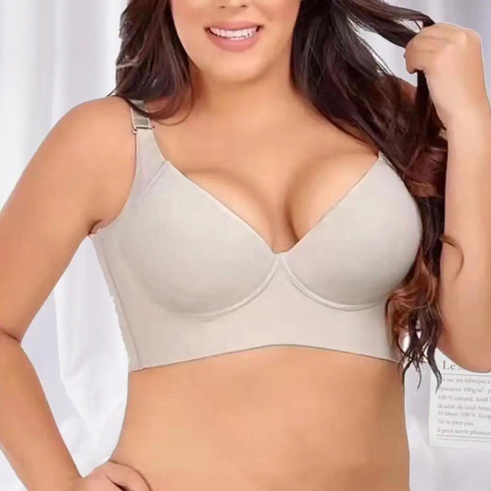 Sports Brassieres Full Back Coverage Women Sports Bra Correct Your Posture Comfortable Wear-resistant Lady Bra Breathable